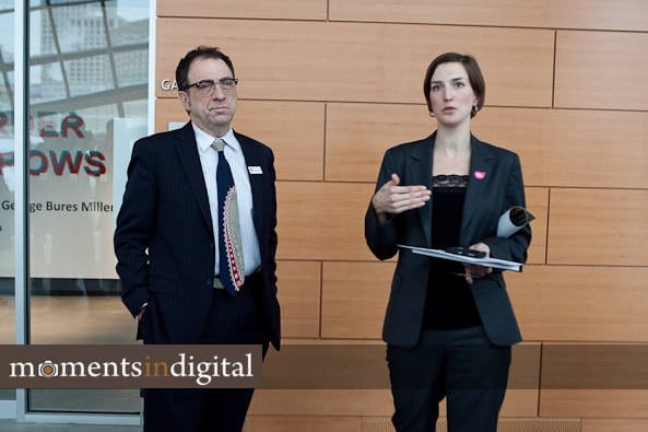 Giles Hebert and Sarah Hoyles