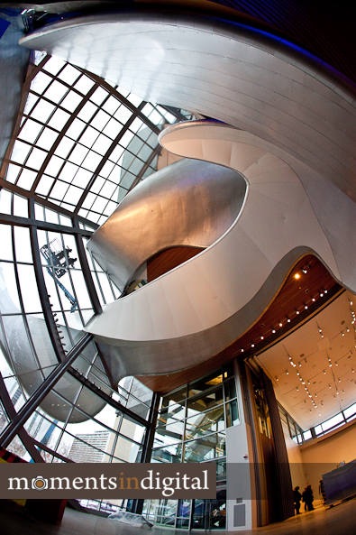 Fisheye View of the Lobby