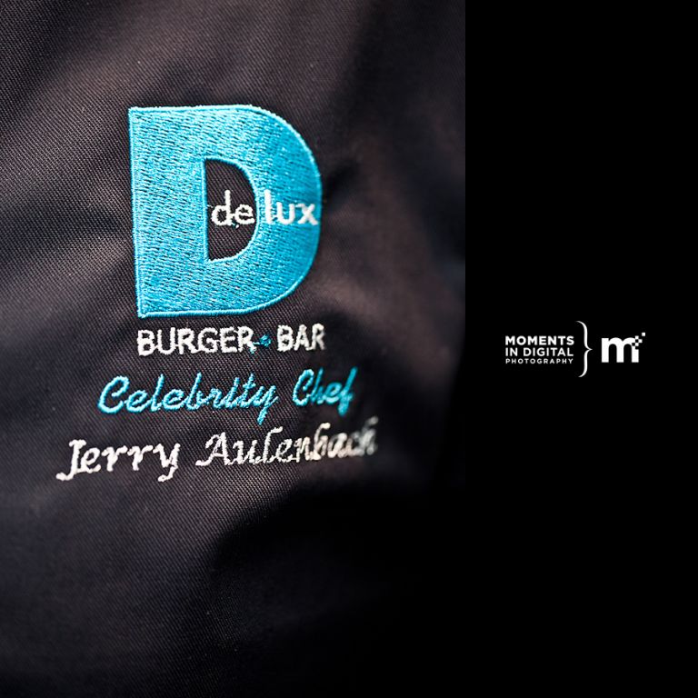 Delux Burger Celebrity Chef Jerry Aluenback