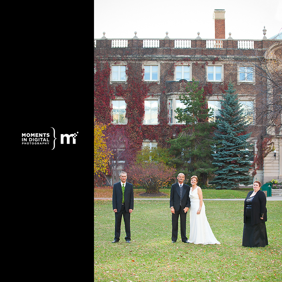 Wedding Photography at the University of Alberta