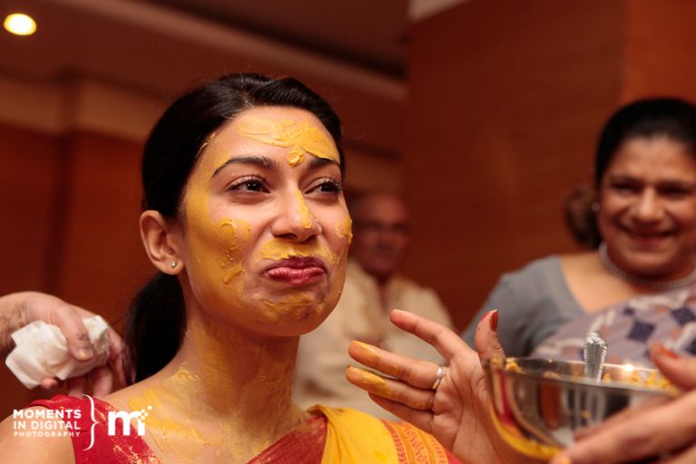 Edmonton Wedding Photographers - Haldi Ceremony