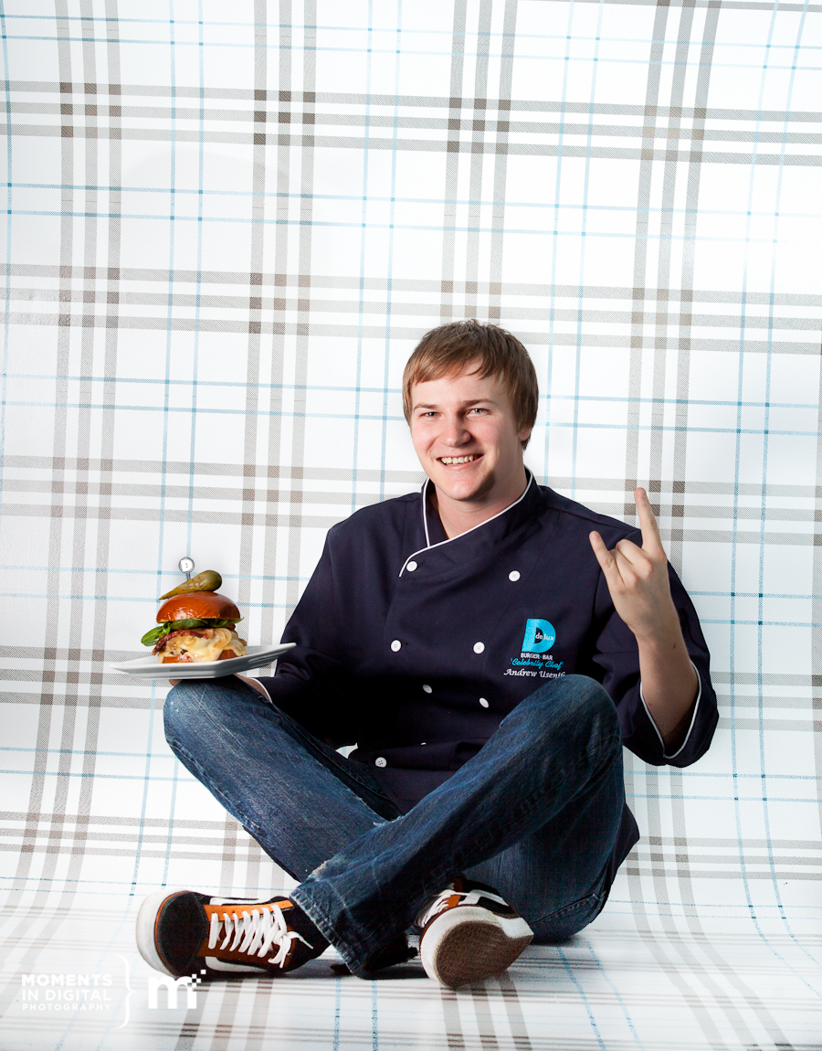 Edmonton Commercial Photographers 04 - Delux Burger Celebrity Chef - Andrew Usenik from Ten Second Epic