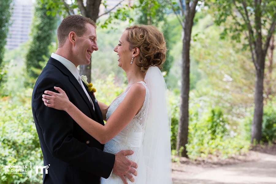 Wedding Photographers in Edmonton - K+J First Look Wedding Photographers in Edmonton - K+J First Look