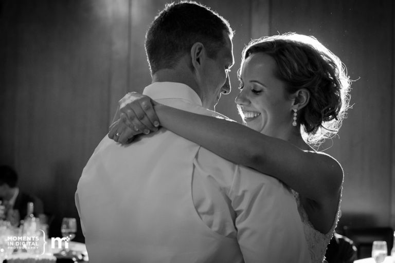 First Dance at the Royal Glenora Club - Edmonton Wedding Photographers
