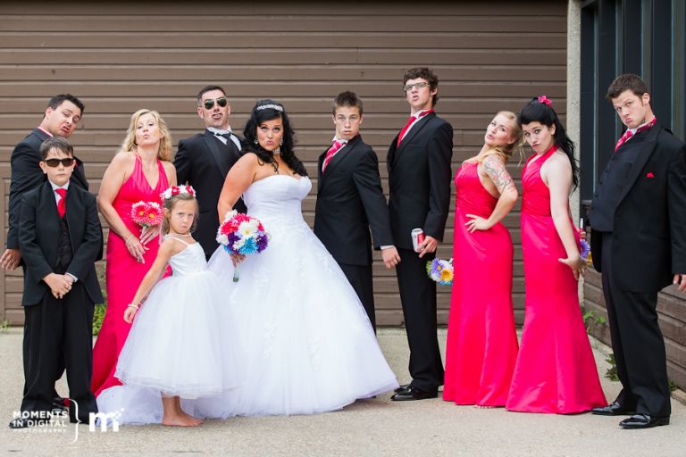 Bridal Party Photographs - Edmonton Wedding Photographers