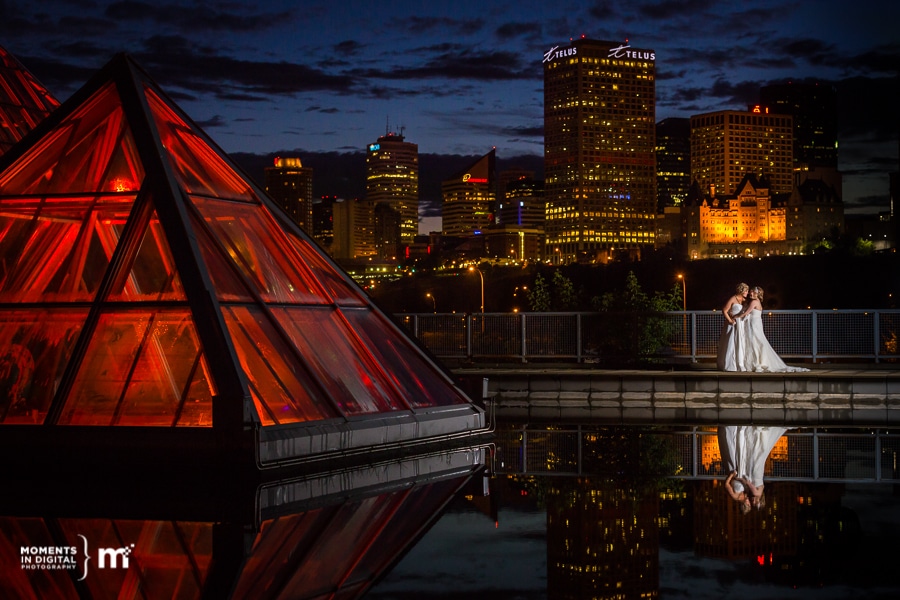 Edmonton Wedding Photographers Muttart Conservatory 10 - Kathryn & Amanda - Wedding at the Muttart Conservatory