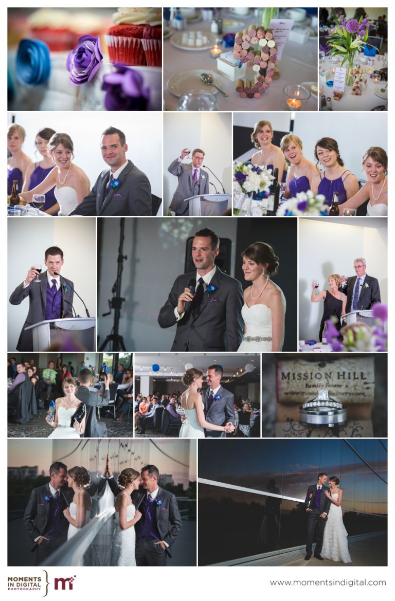 Edmonton Wedding Photographers - Reception at the Shaw Conference Centre