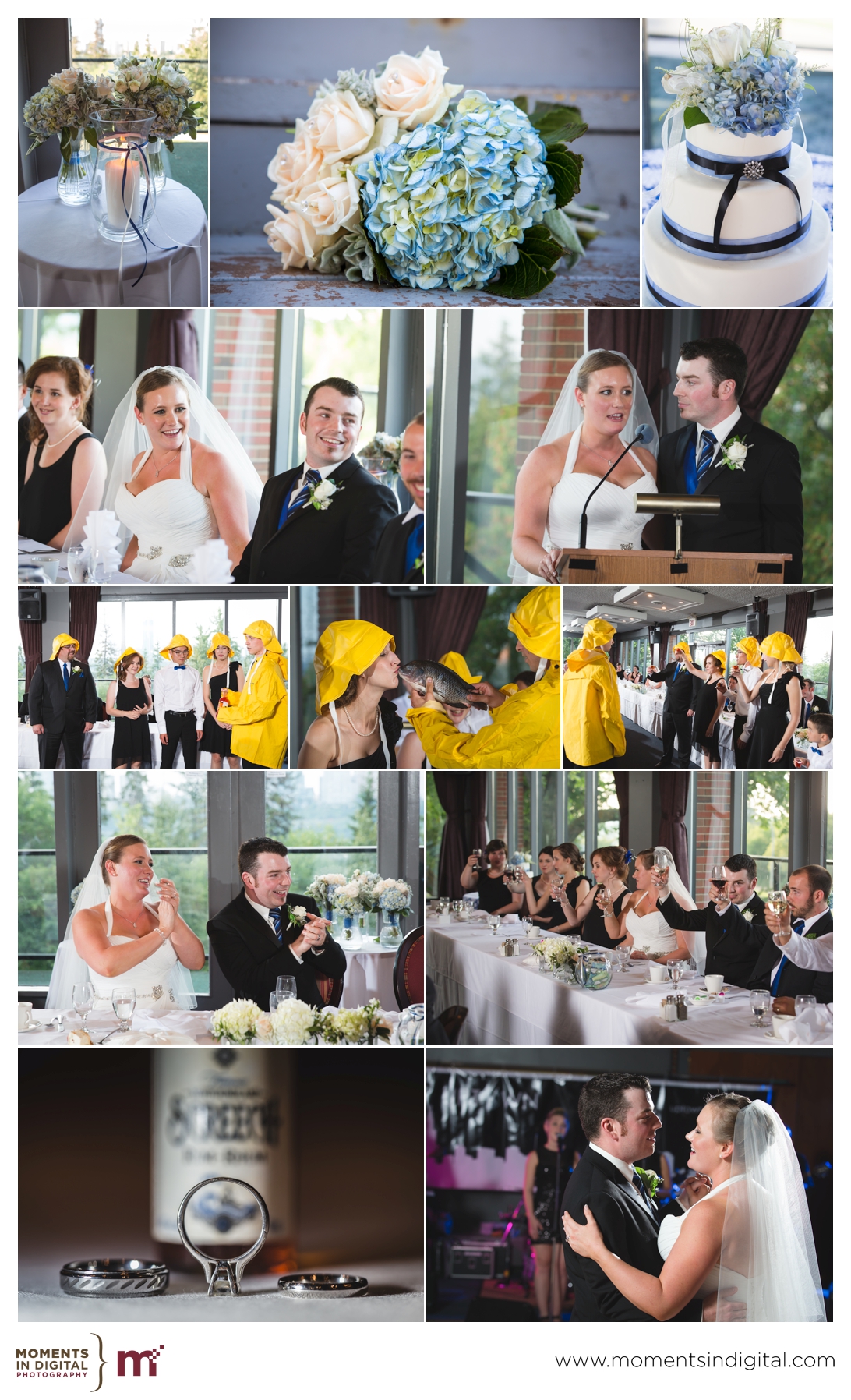 Reception photographs at the Faculty Club