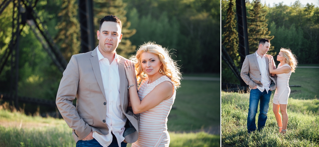 Engagement photographers in Edmonton