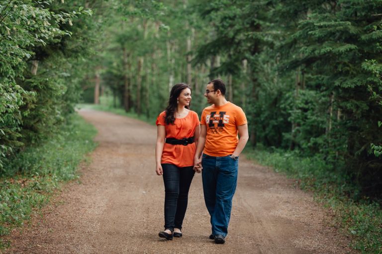 Engagement Photos in Edmonton - Marina & Michael 3