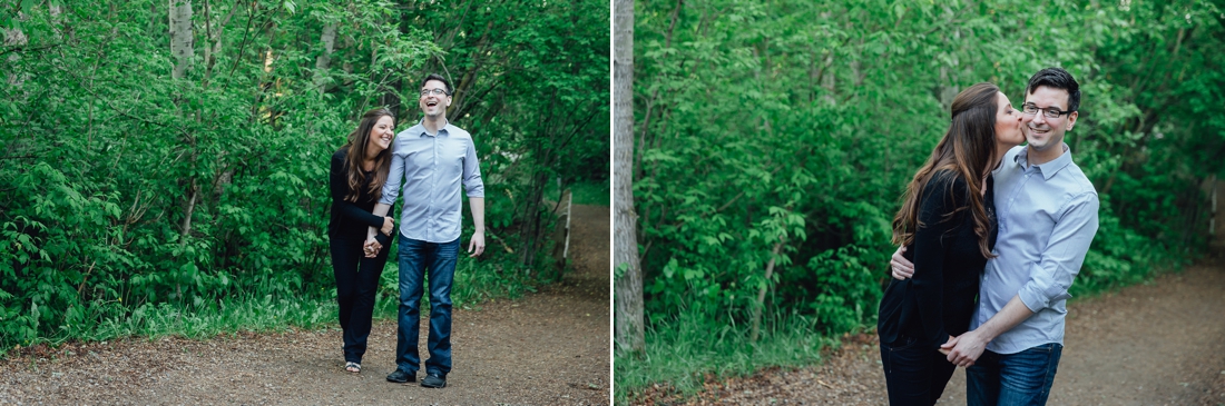 Engagement photography in Edmonton - Stacey & Robert