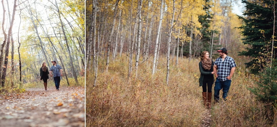 Engagement photos in Edmonton