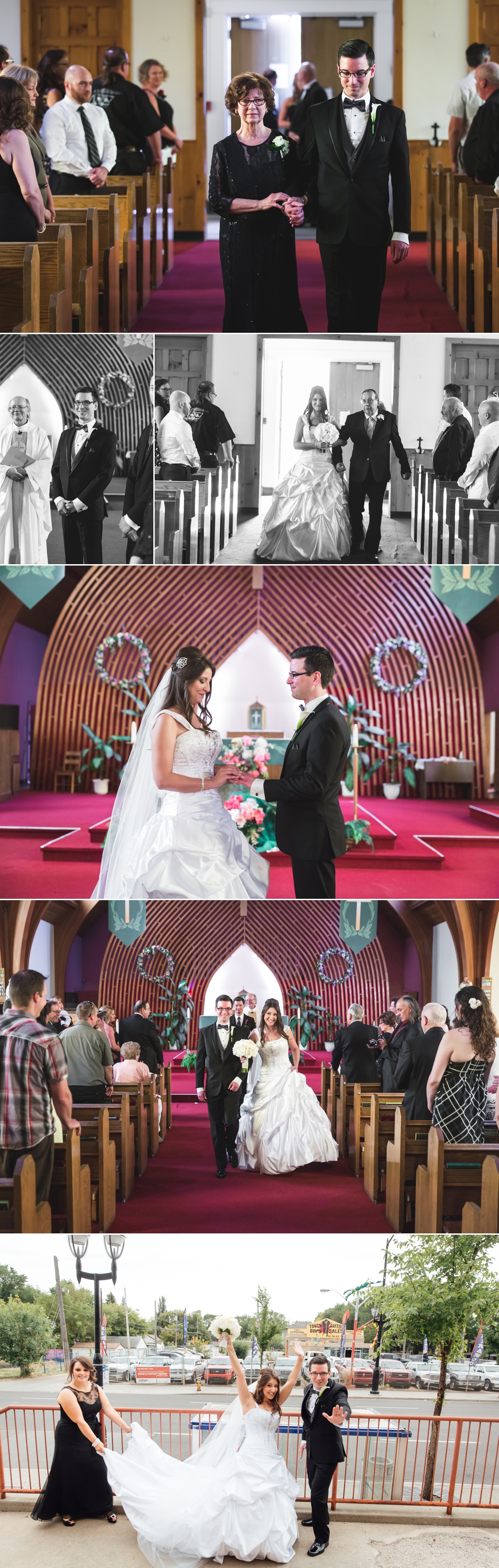 Wedding Photography at St. Alphonsus Parish in Edmonton