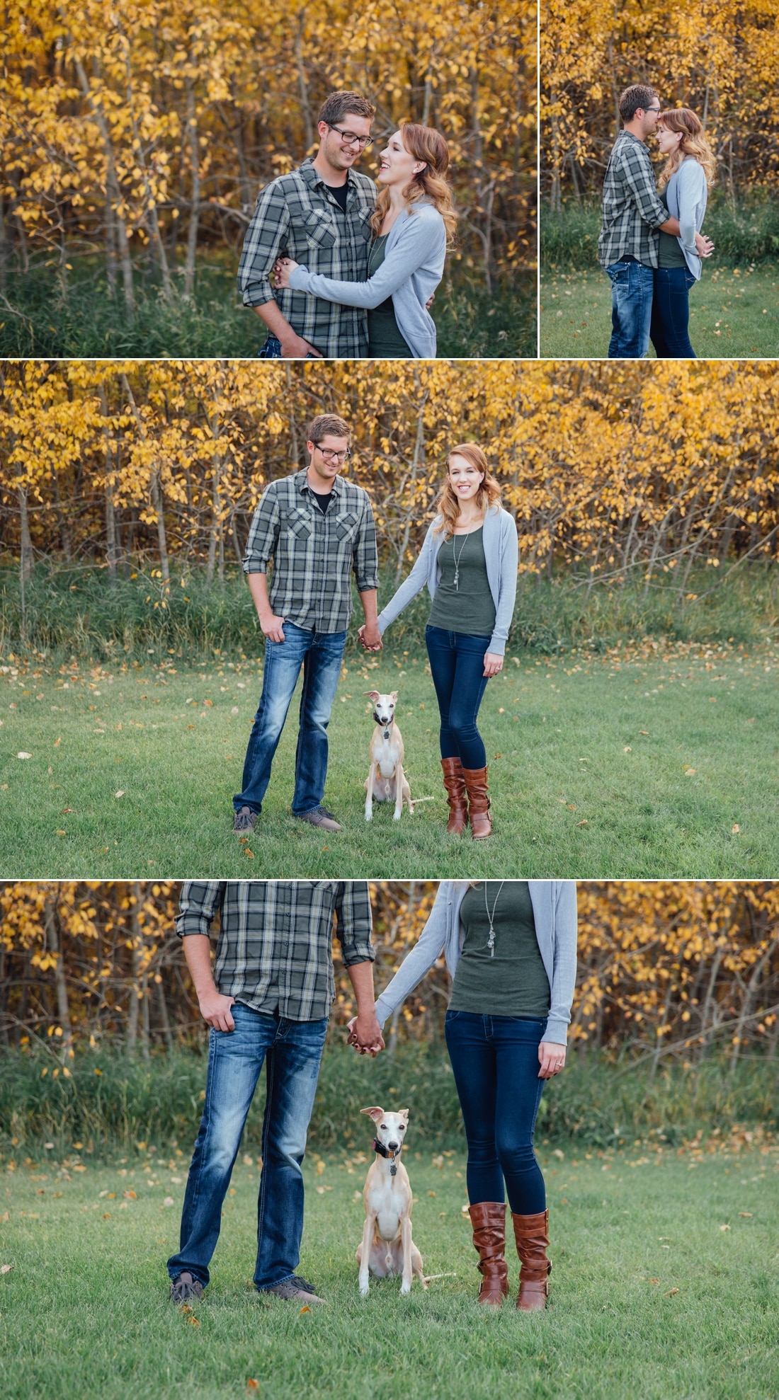 Michelle & Scott's Fall Engagement Photos in Mill Creek Ravine 1