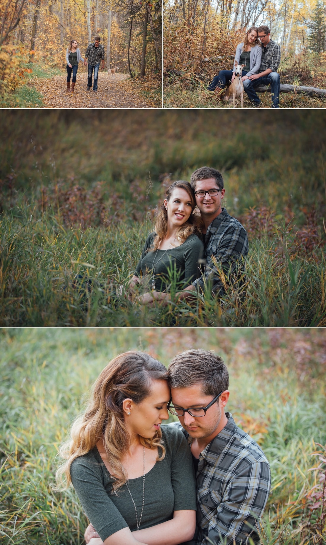 Michelle & Scott's Fall Engagement Photos in Mill Creek Ravine 2