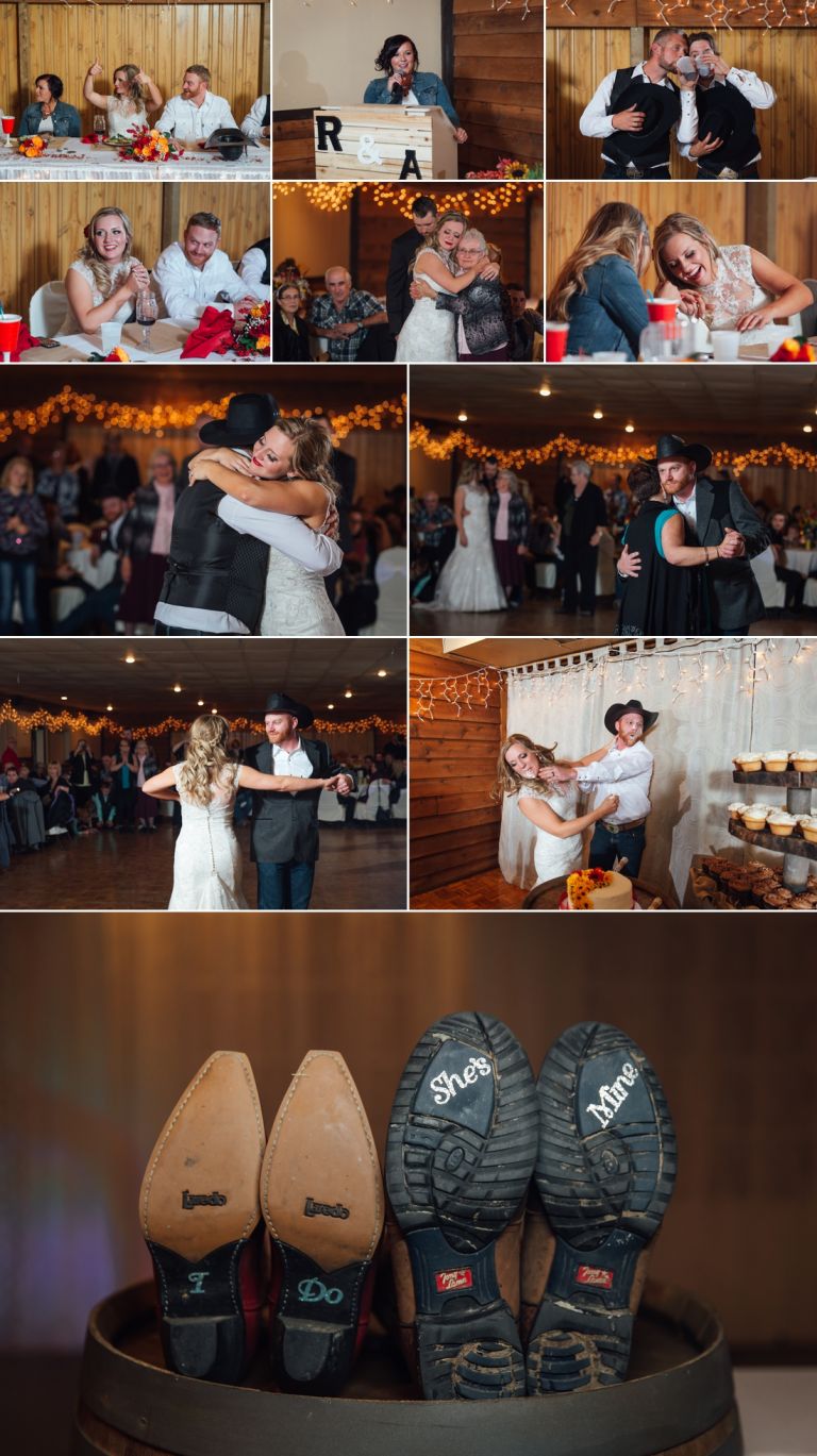 Anna & Ryan - Fall Wedding at BBQ Acres in Edmonton 11