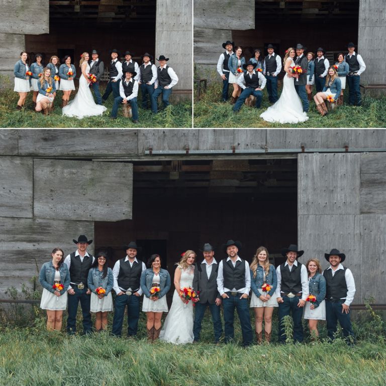 Anna & Ryan - Fall Wedding at BBQ Acres in Edmonton 5