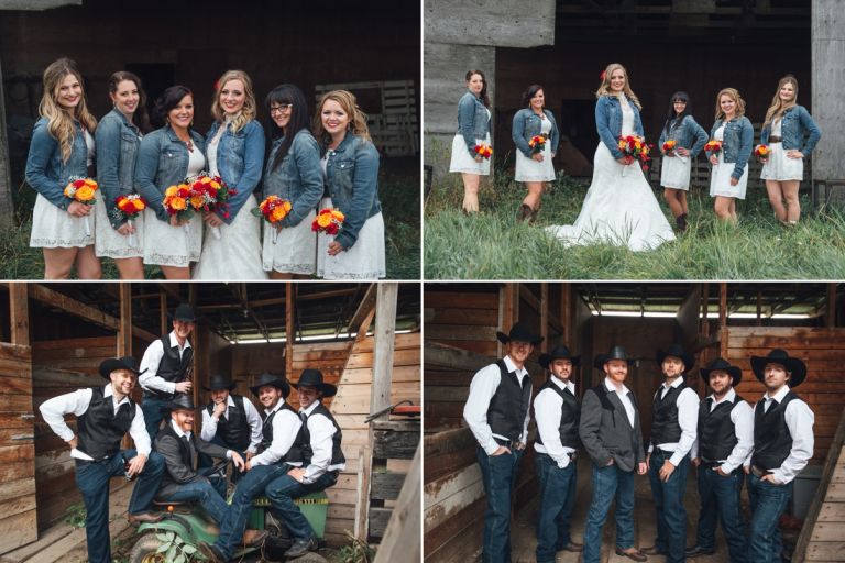 Anna & Ryan - Fall Wedding at BBQ Acres in Edmonton 6