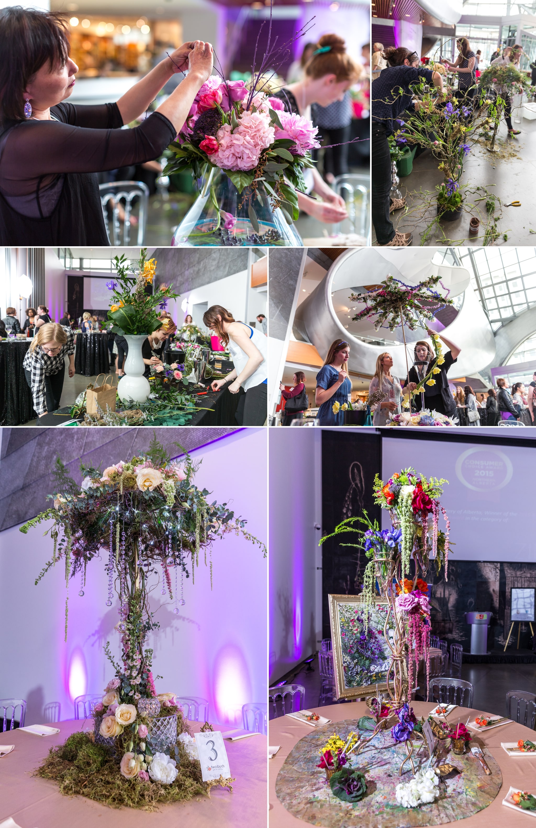 ISES Edmonton WEDmonton Floral Competition at the Art Gallery of Alberta 3