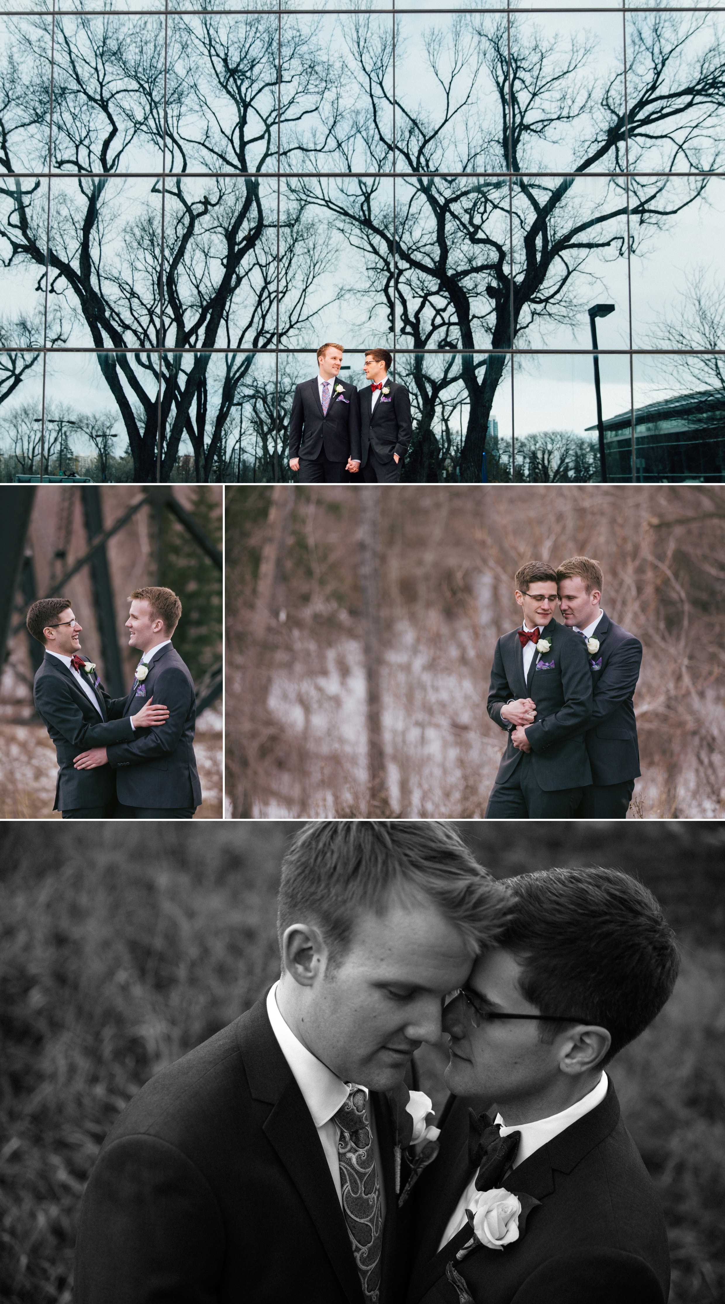 Chris & Jeremiah's Winter Wedding in Edmonton 5
