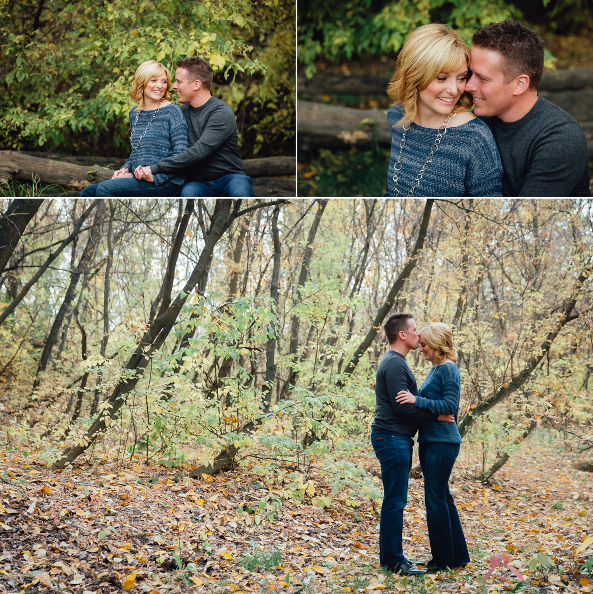 Robyn & Martin's Fall Engagement Session in Edmonton