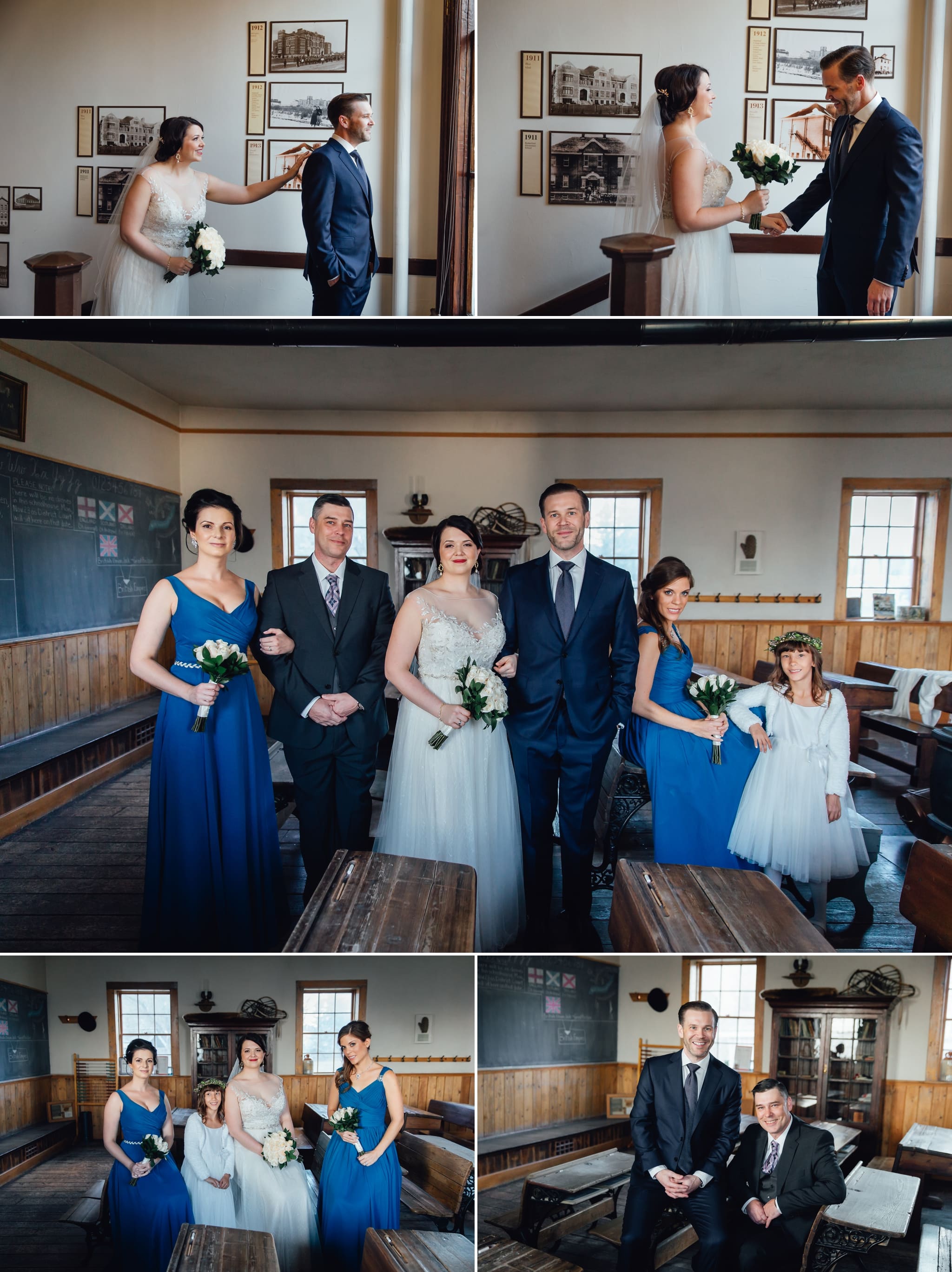 Kristina & Peter's Wedding at the Edmonton School Archives 1