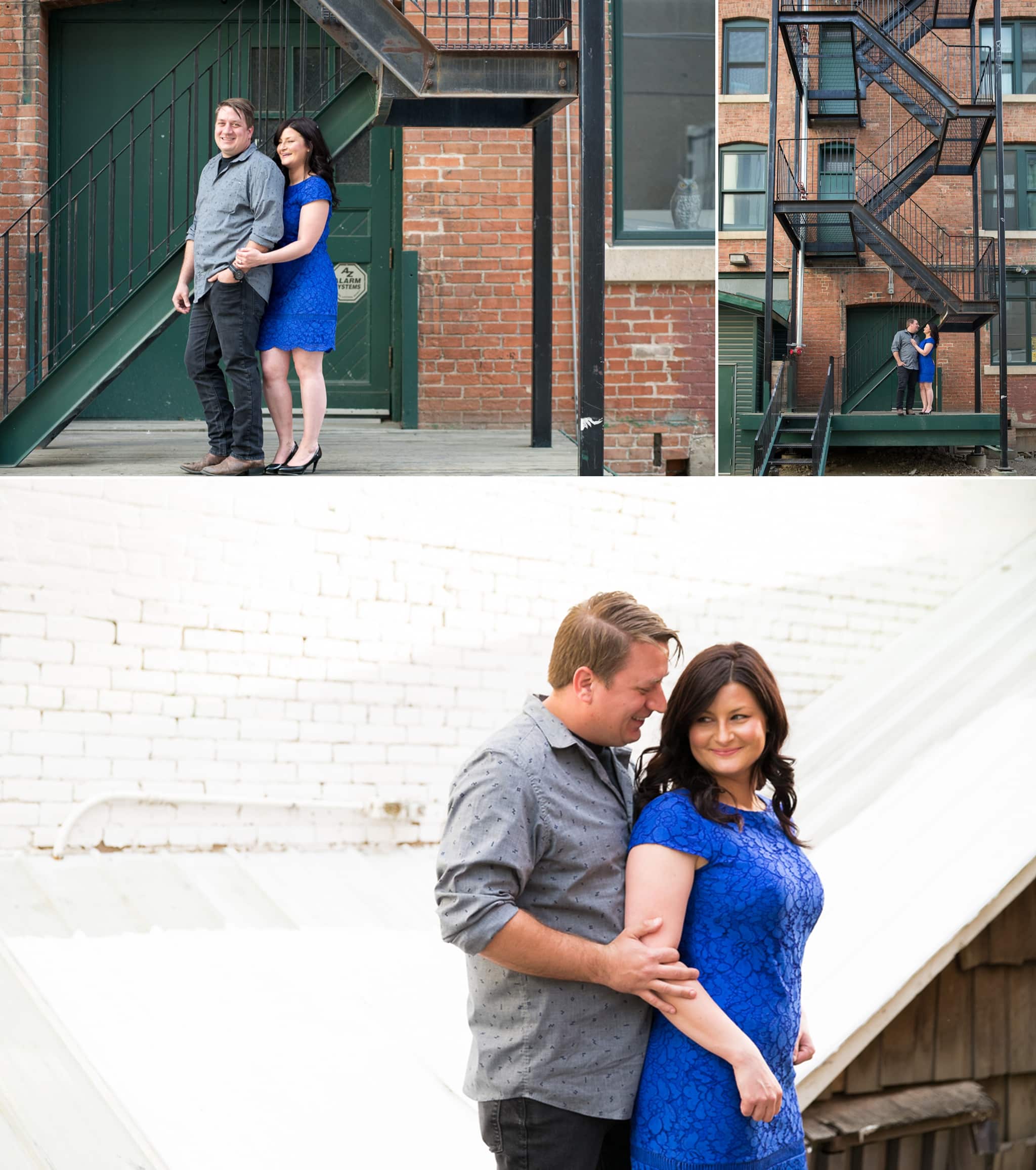 Alison & Shawn - Urban Engagement Session in Edmonton