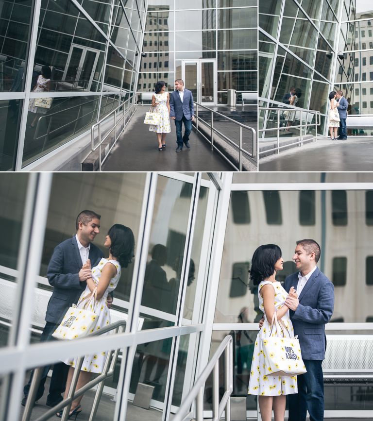 Engagement Photos at the Art Gallery of Alberta