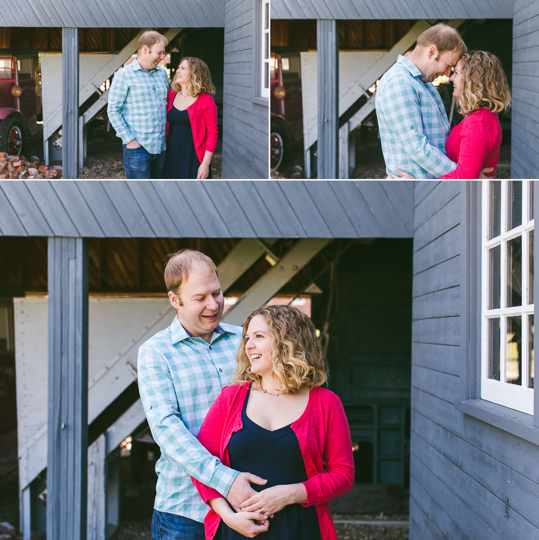 Nicole & Zach's Engagement Photos at Fort Edmonton Park 1