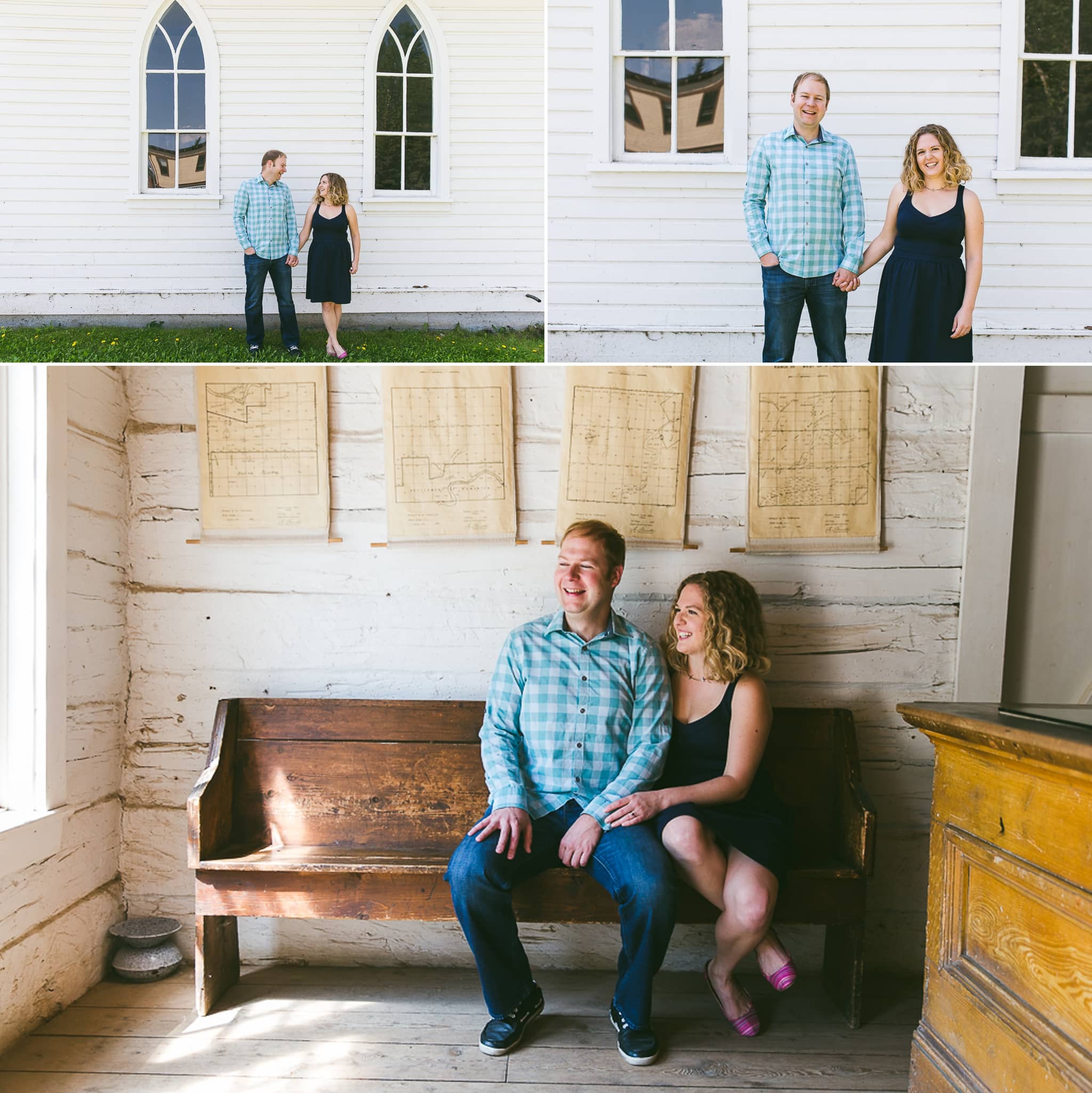 Nicole & Zach's Engagement Photos at Fort Edmonton Park 2