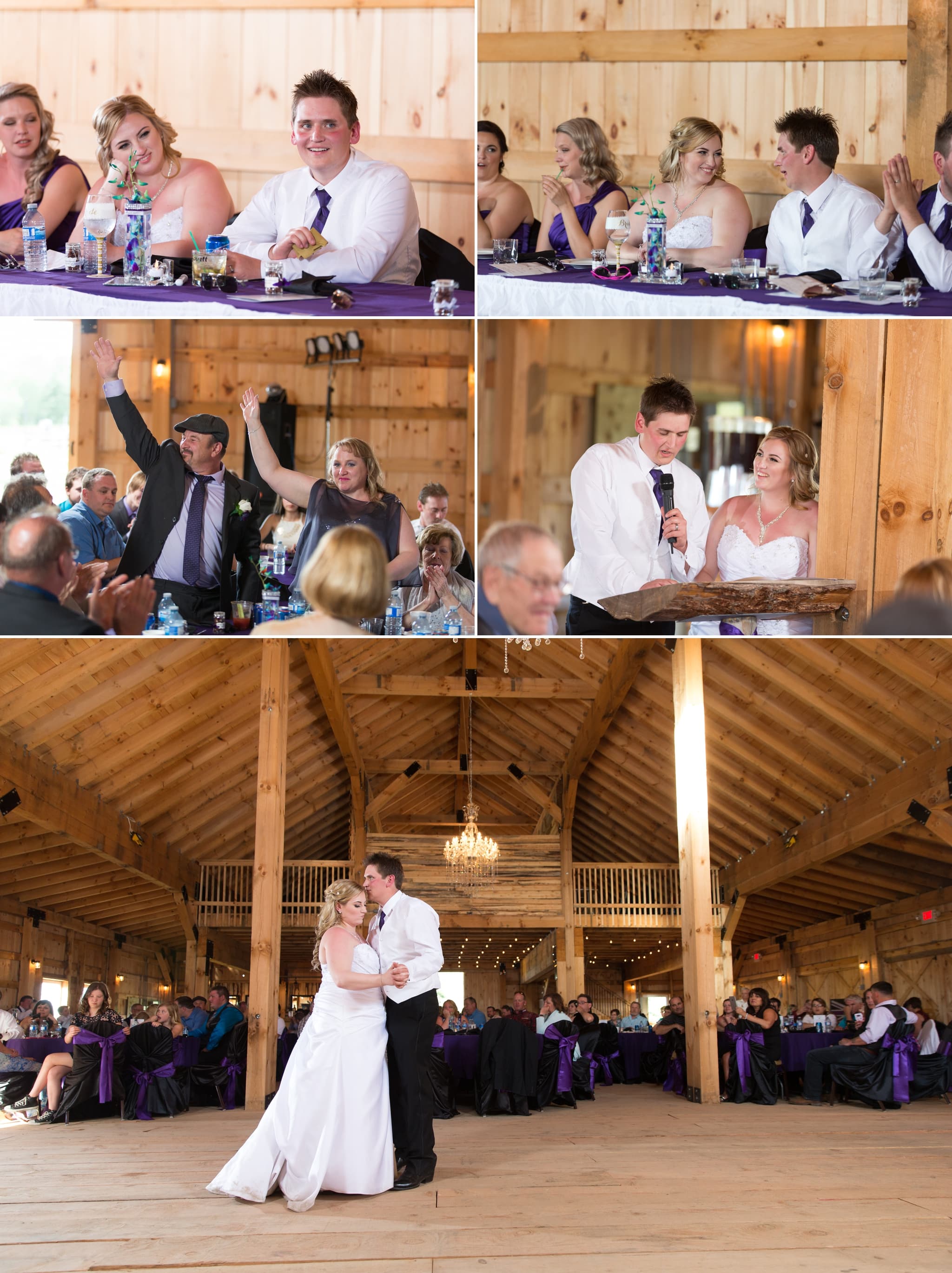 Wedding reception photos at Lions Garden