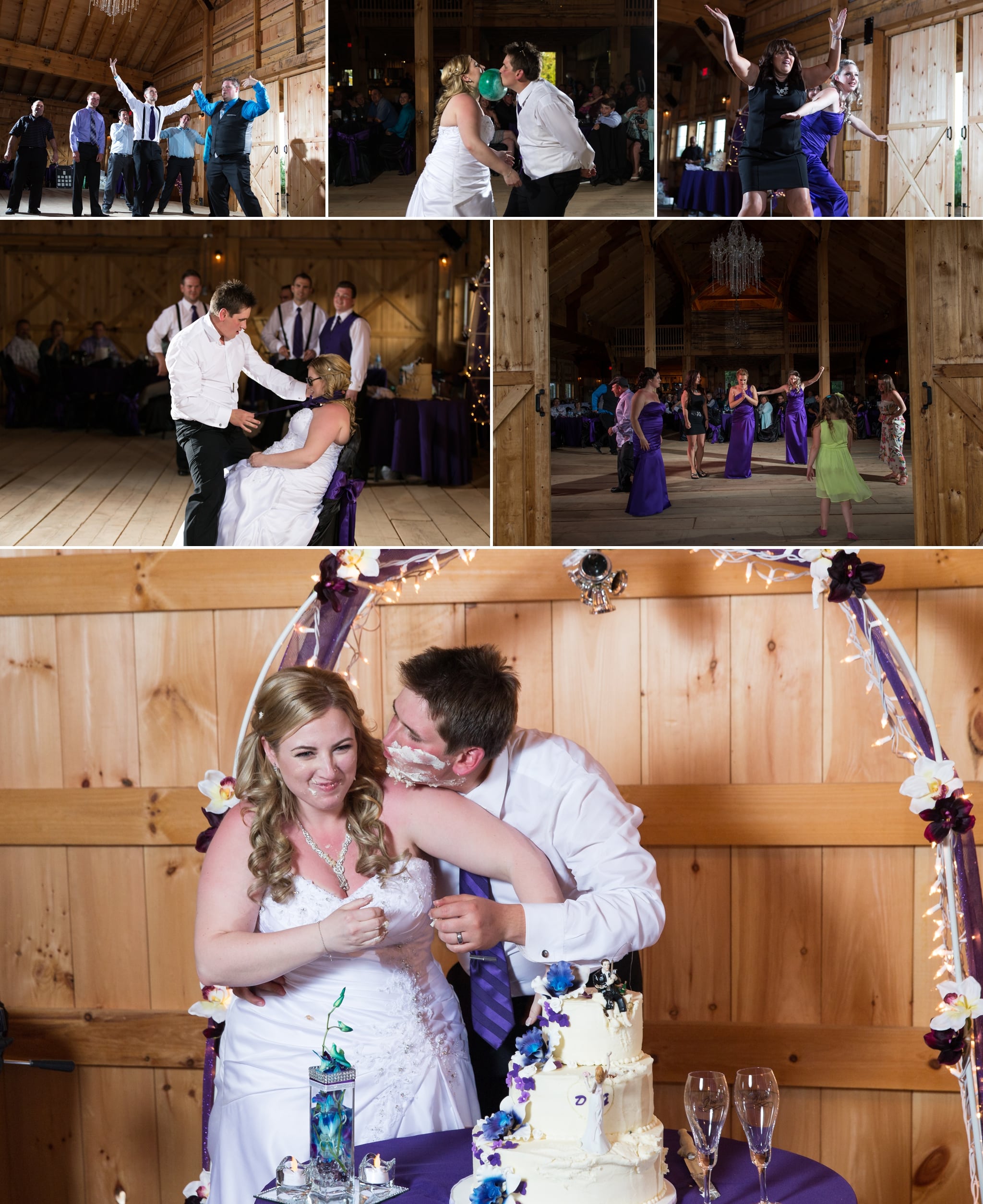 Wedding reception photos at Lions Garden