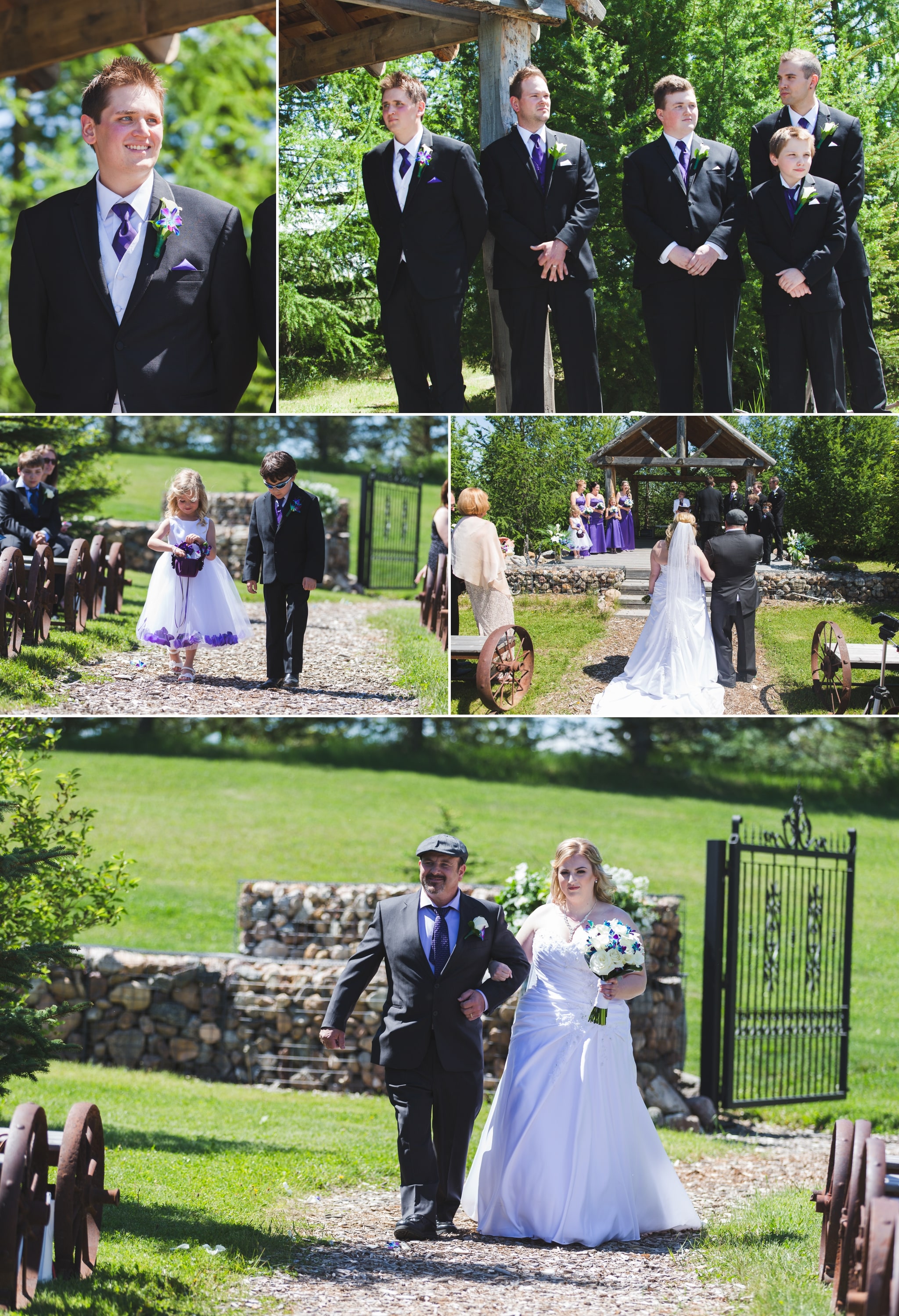 Danielle & Garrett's Wedding at Lions Garden 3