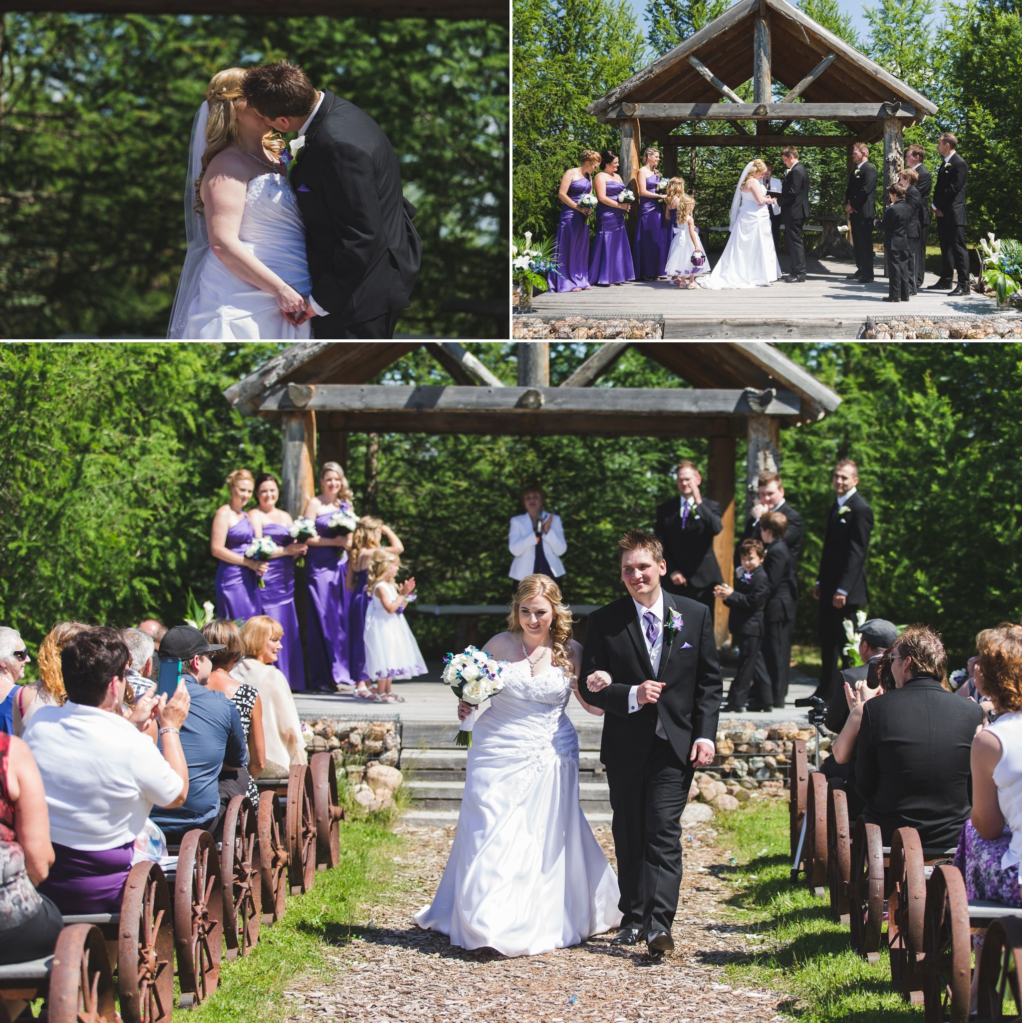 Danielle & Garrett's Wedding at Lions Garden 5