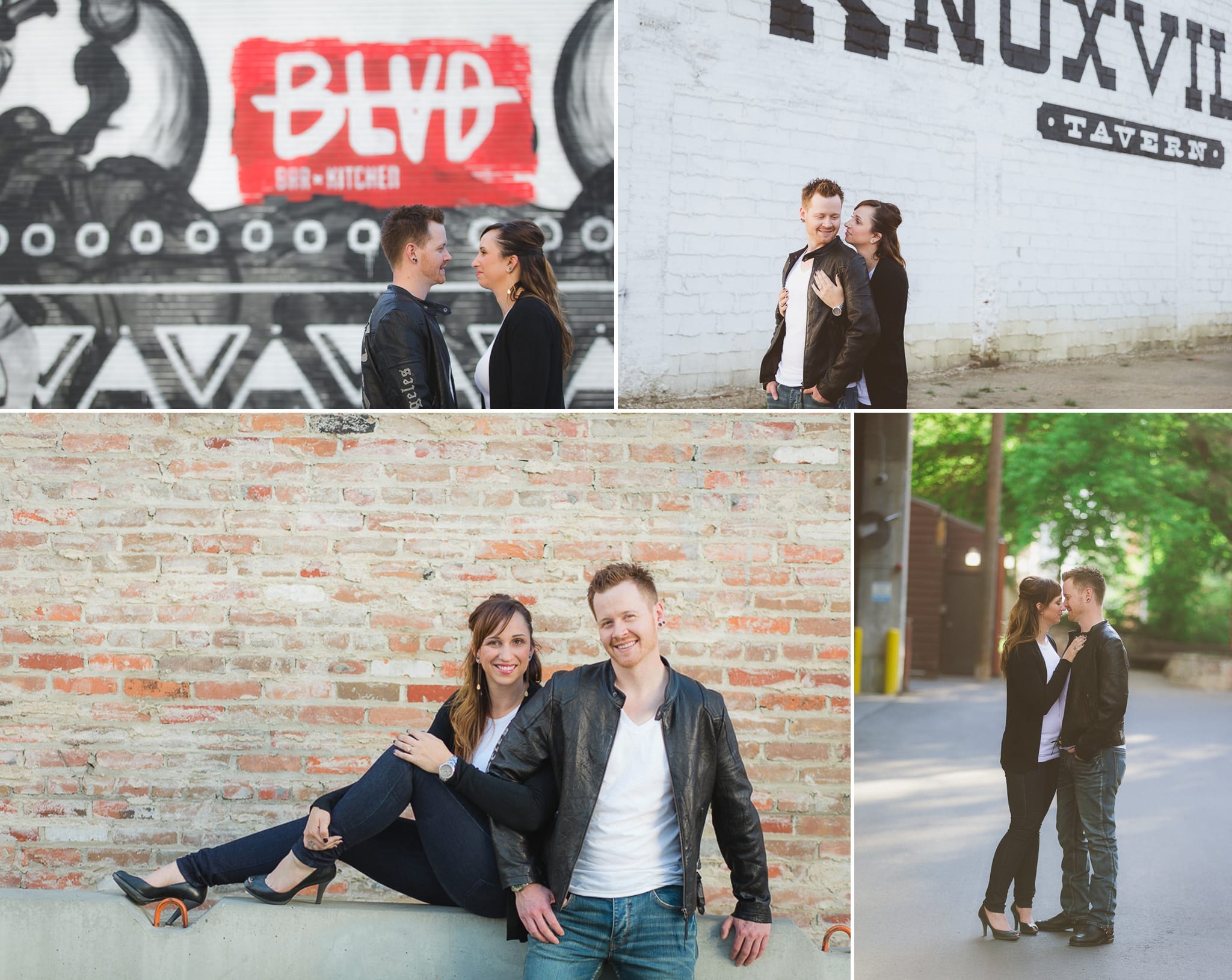 Chantal & Rhys - Engagement Photos in Downtown Edmonton 3