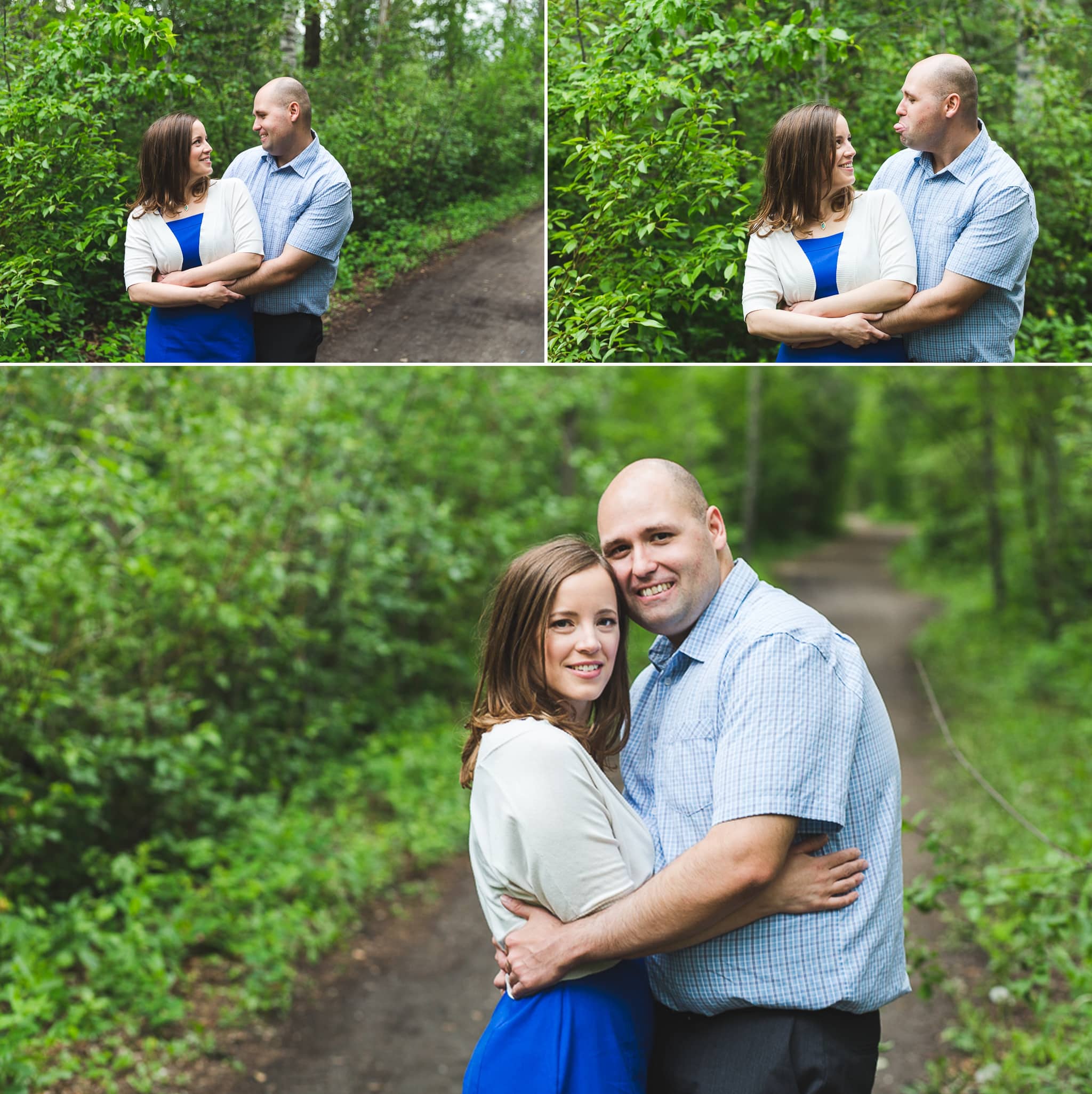Engagement Photos in Hawrelak Park
