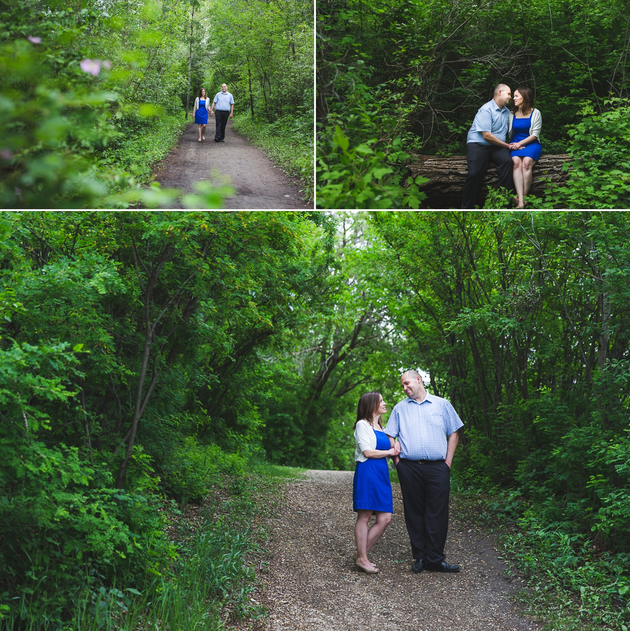 Amanda & Bryan's Engagement Photos at Hawrelak Park 2