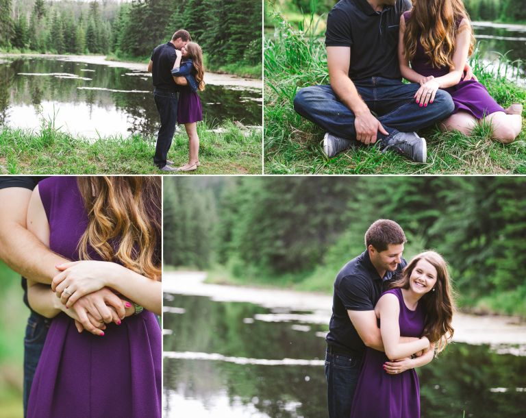 Danielle & David's Engagement Photos in Edmonton 1