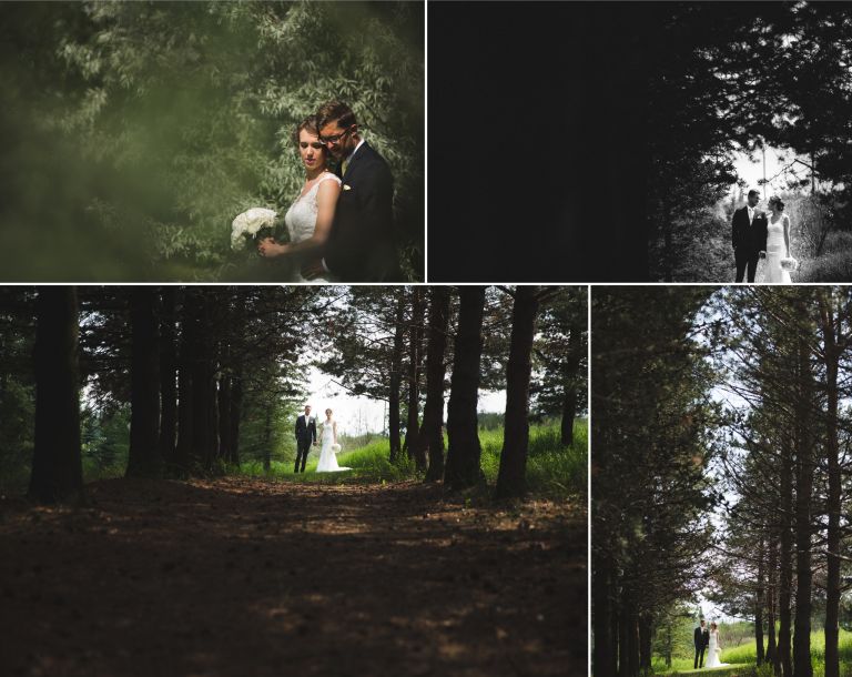 Michelle & Scott's Rustic Wedding at Lions Garden 5