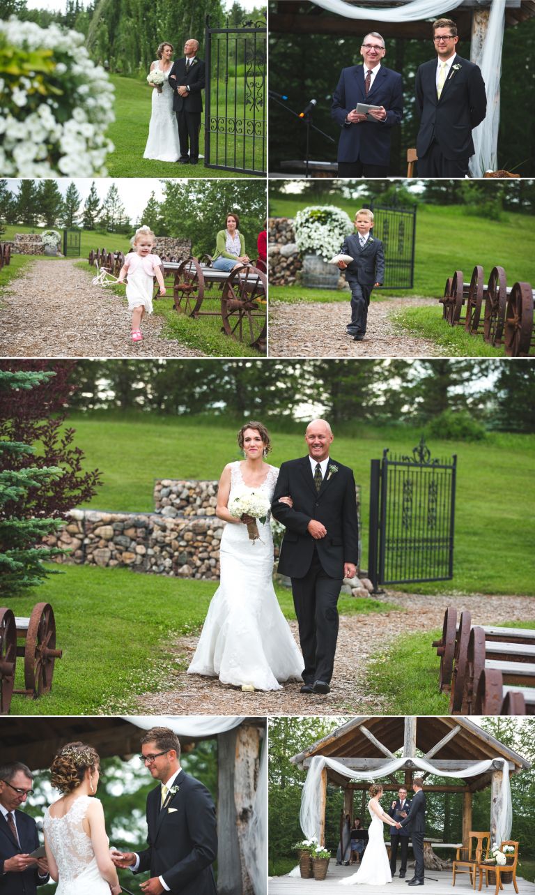 Michelle & Scott's Rustic Wedding at Lions Garden 6