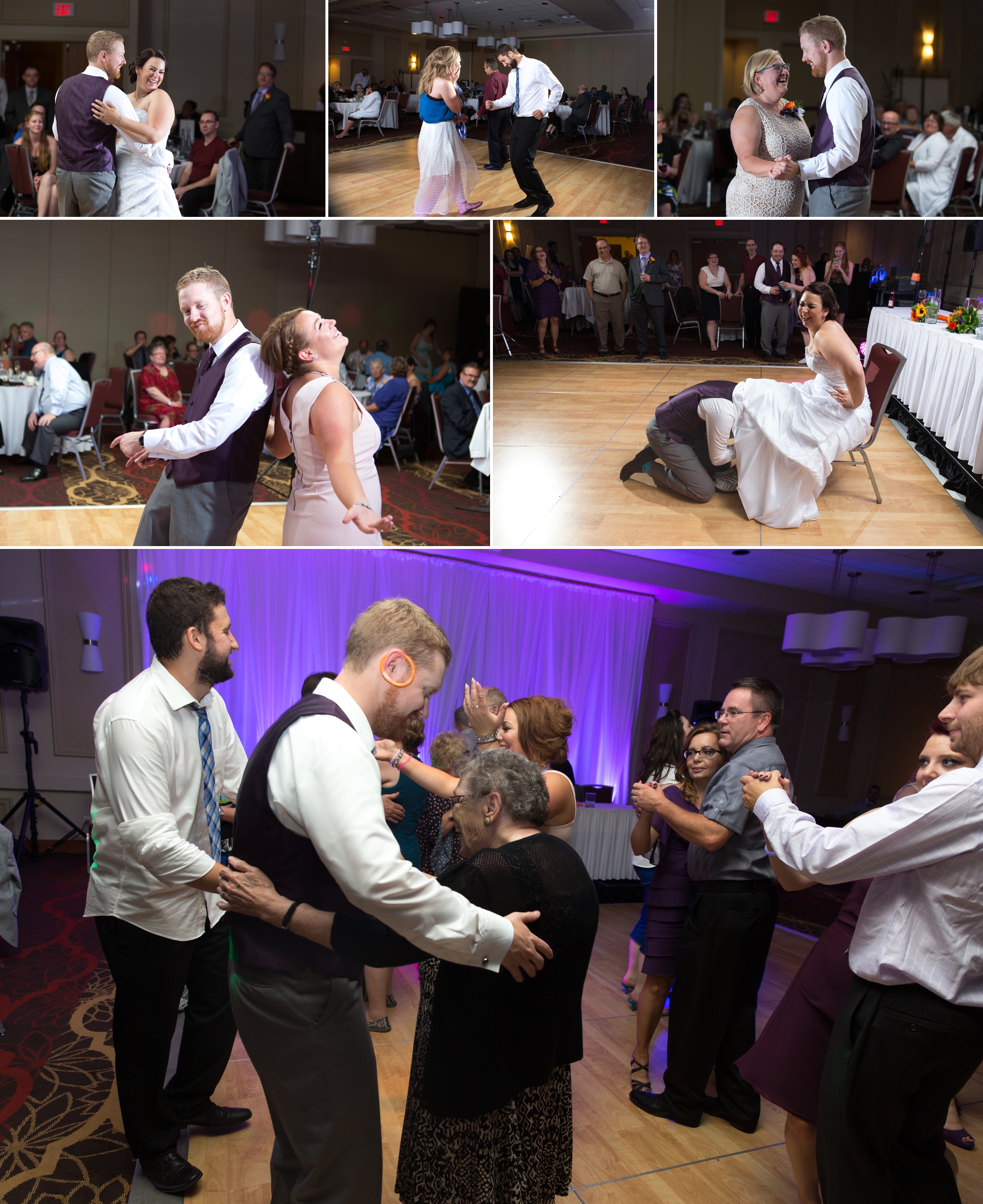 Wedding Reception Photos at the DoubleTree in Edmonton