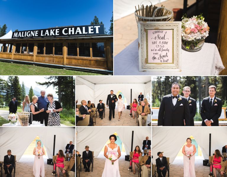 Michelle & Curtis's Wedding at Maligne Lake Chalet in Jasper 4