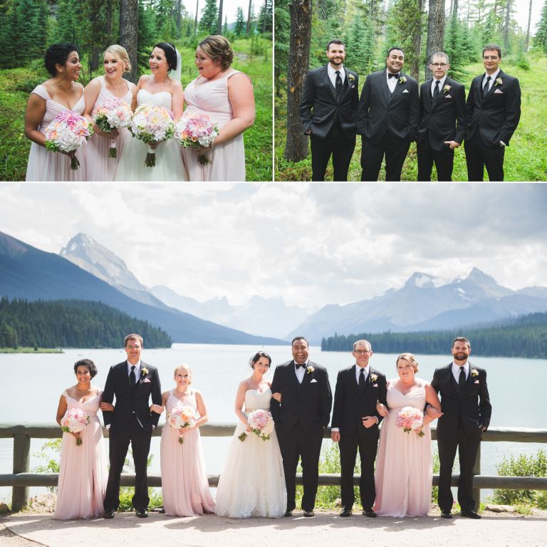 Michelle & Curtis's Wedding at Maligne Lake Chalet in Jasper 6