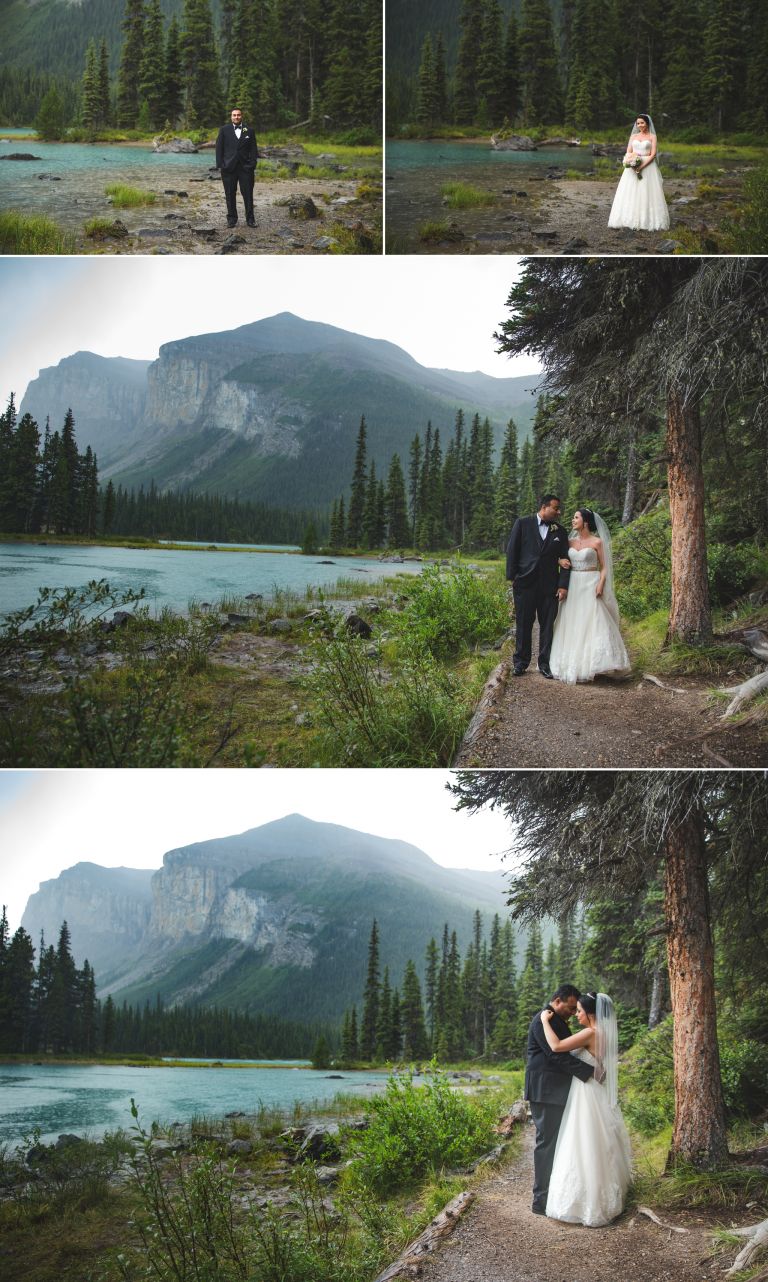 Michelle & Curtis's Wedding at Maligne Lake Chalet in Jasper 9