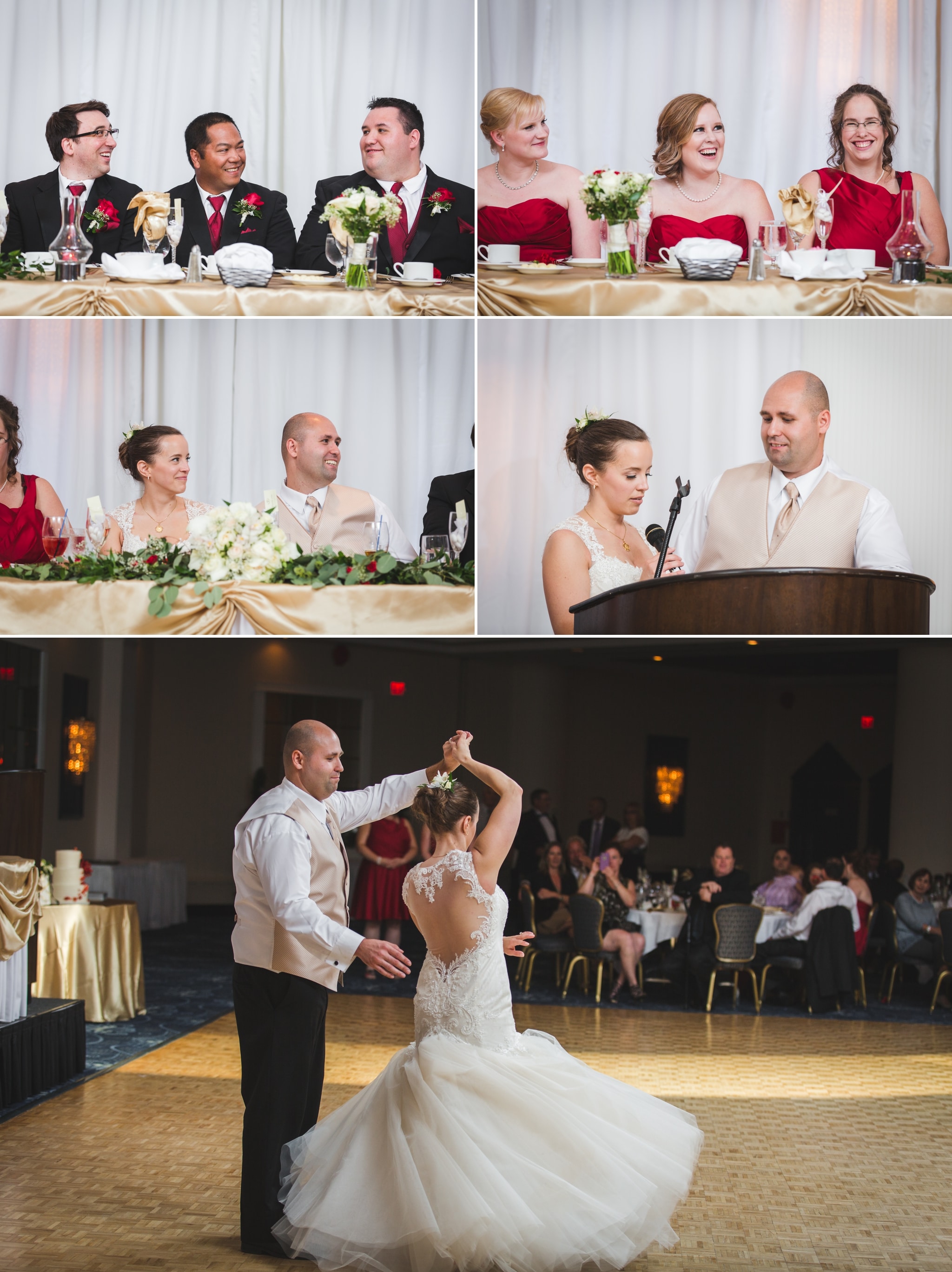 Amanda & Bryan's Wedding in Edmonton at the Fantasyland Hotel