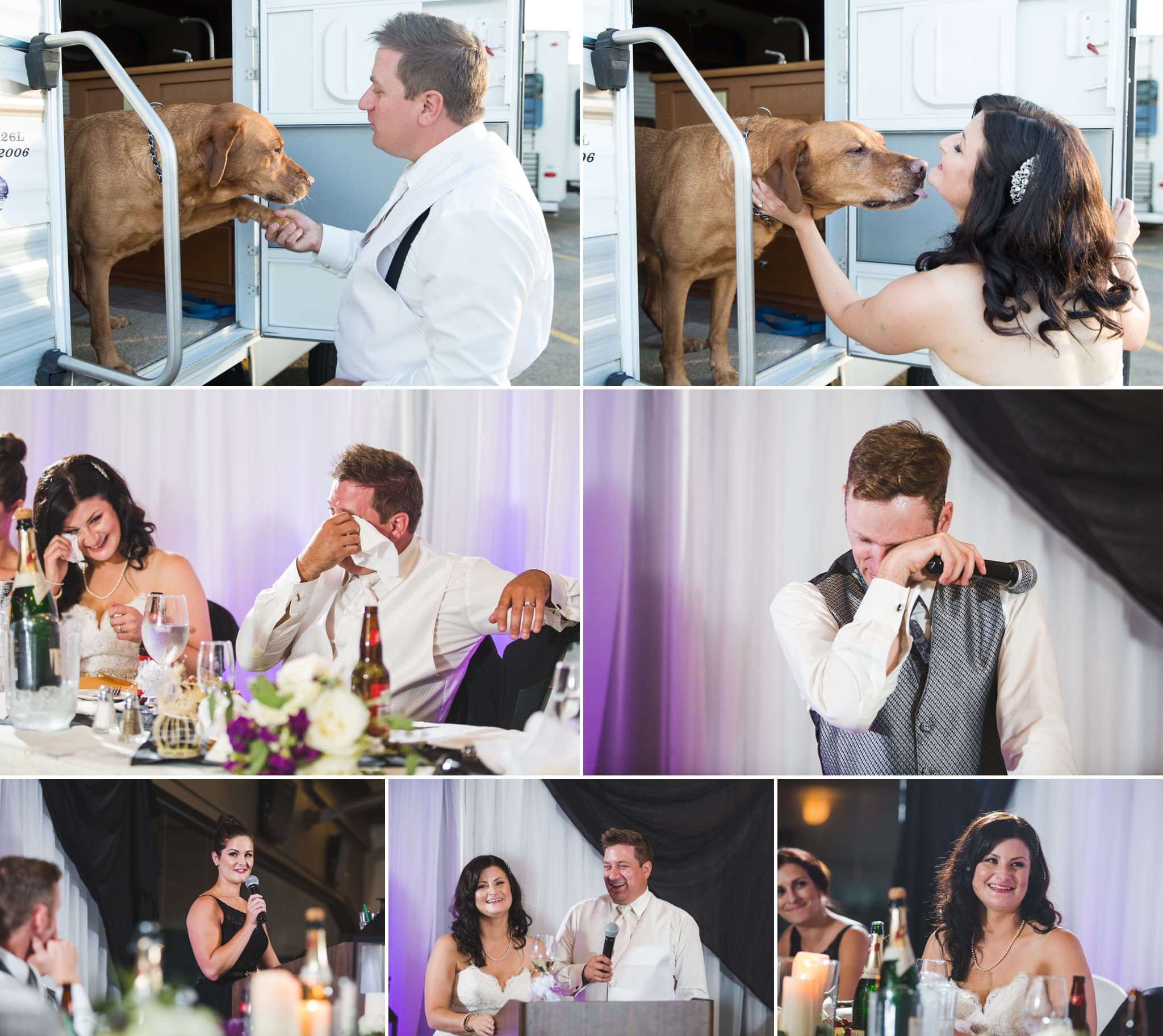 Wedding Reception photography at the St. Albert Curling Club