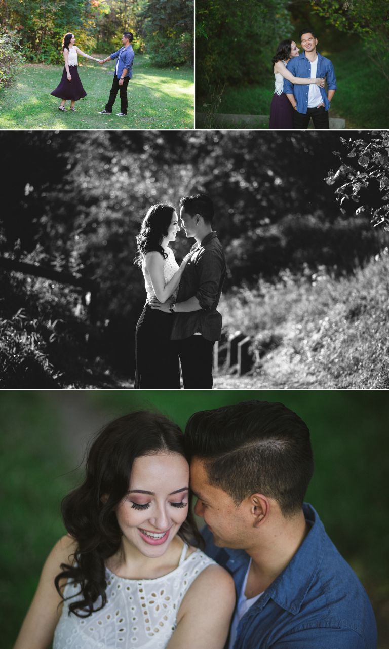 Fall Engagement Session in Capilano Park