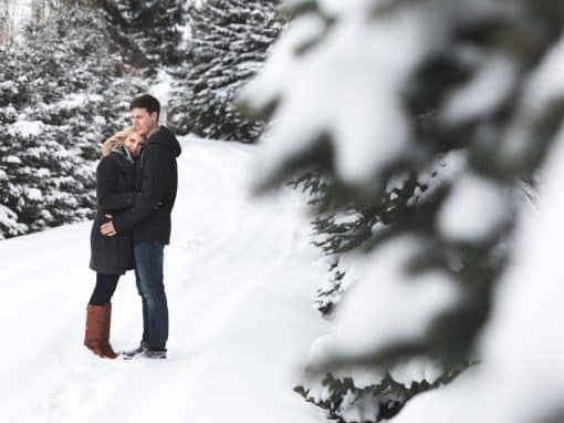 Spring Engagement Photos in Edmonton with Courtney & Denver