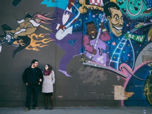 Nicole & Glenn’s Urban Engagement Session in Edmonton