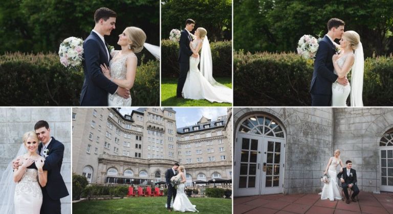 Wedding photos at the Hotel MacDonald